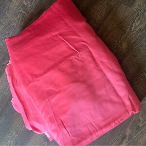 Vibrant Flamingo Pink curtains 4